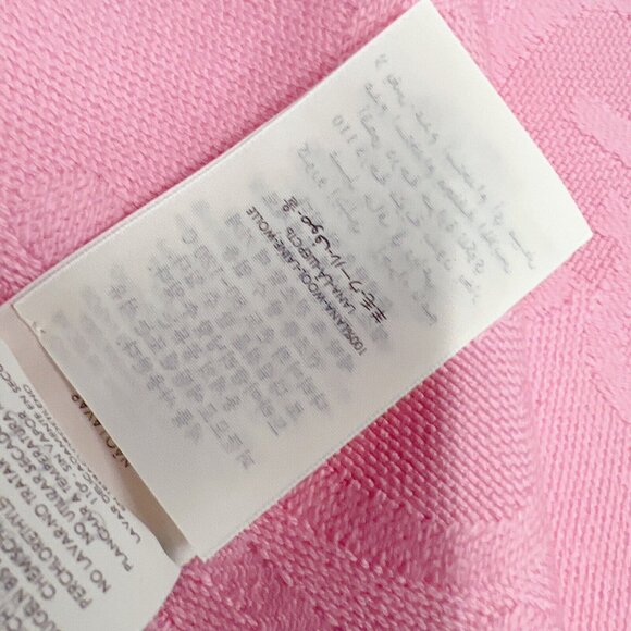 GUCCI Pink GG WOOL JACQUARD Logo Scarf Womens Size 45 cm x 195 cm - New - Auth - Picture 6 of 11